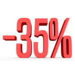 Якщо купуєте через сайт то ціна нижча на 35%